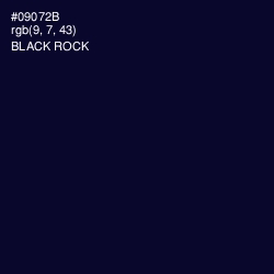 #09072B - Black Rock Color Image